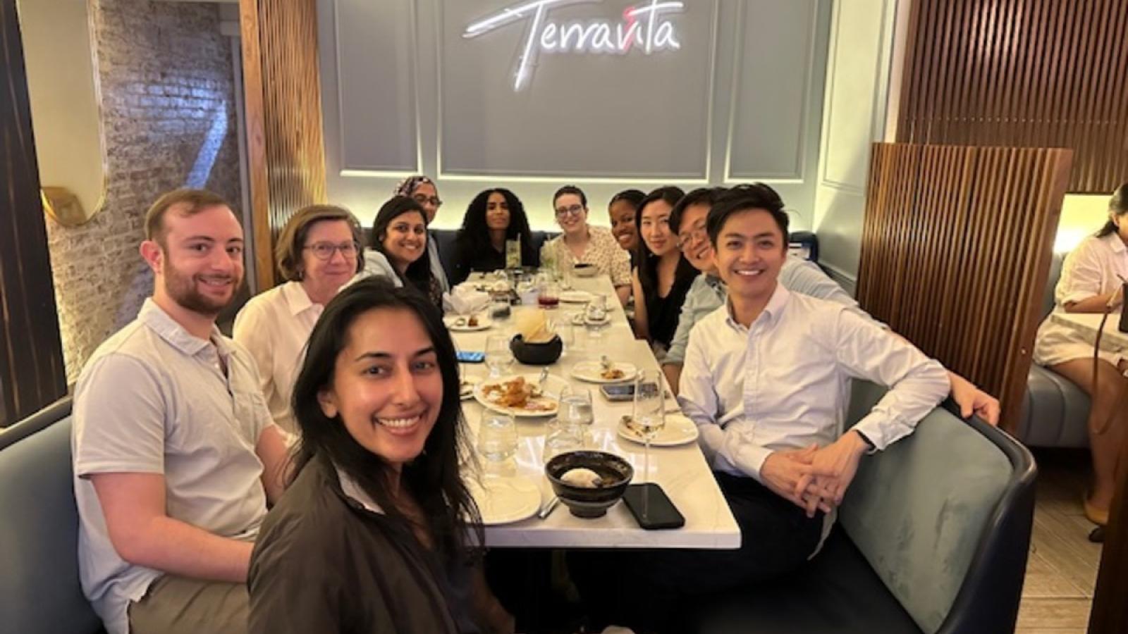 Fellows at Social Event